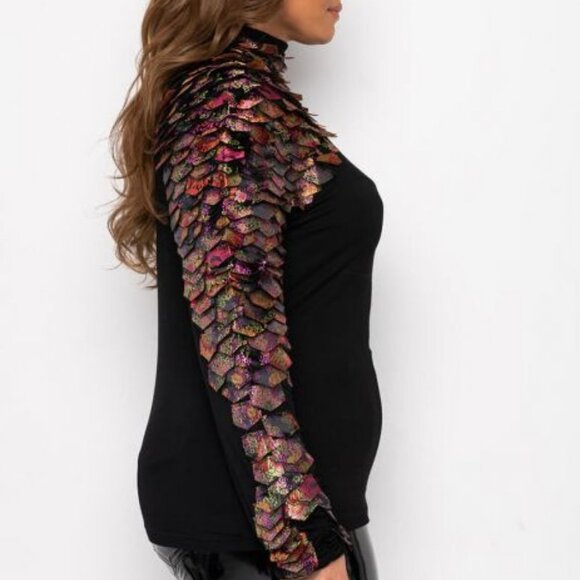 PLUS ANASTASIA BROCADED TO THE  SCALE TOP  ( BRAND NEW !!!! ) - Picture 5 of 8